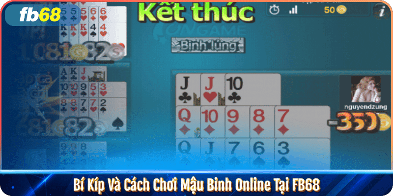 Mậu Binh FB68 game bài chiến thuật đỉnh cao tại sòng online uy tín 3 Mậu binh Fb68